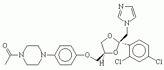 ketoconazole chemical formula