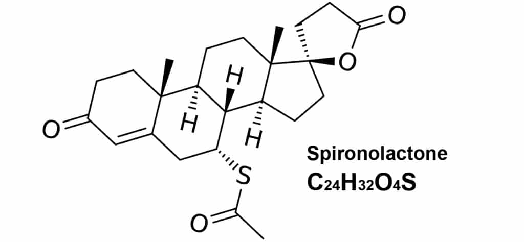 Spironolactone chemical formula